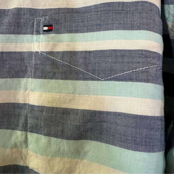 Tommy Hilfiger Classic Fit Cotton Long Sleeve Button Down Shirt Men’s Size XL - Picture 5 of 10